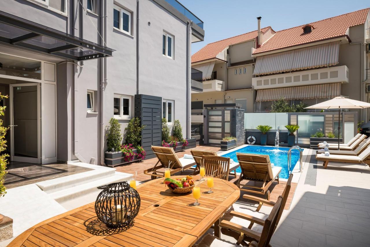 Sun Ray Luxury Apartments Agia Marina Exteriér fotografie