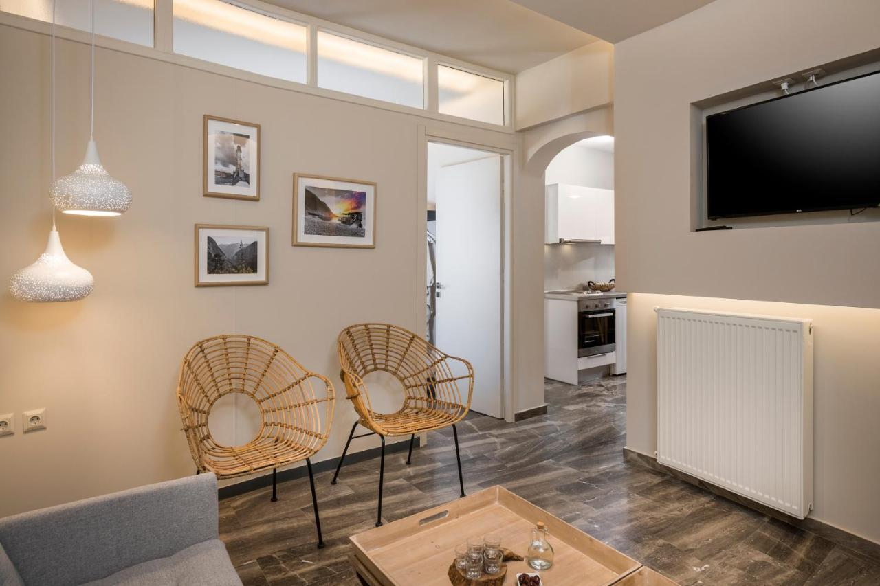 Sun Ray Luxury Apartments Agia Marina Exteriér fotografie