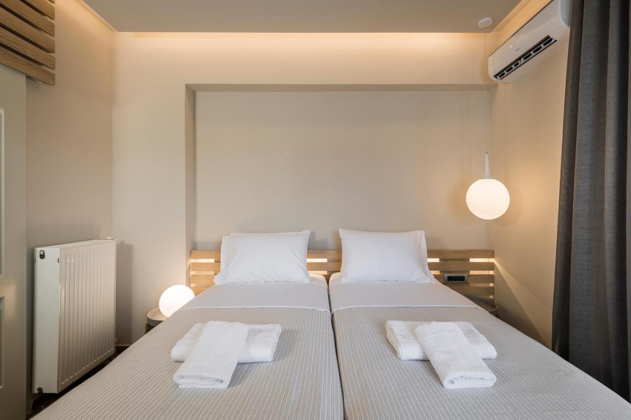 Sun Ray Luxury Apartments Agia Marina Exteriér fotografie