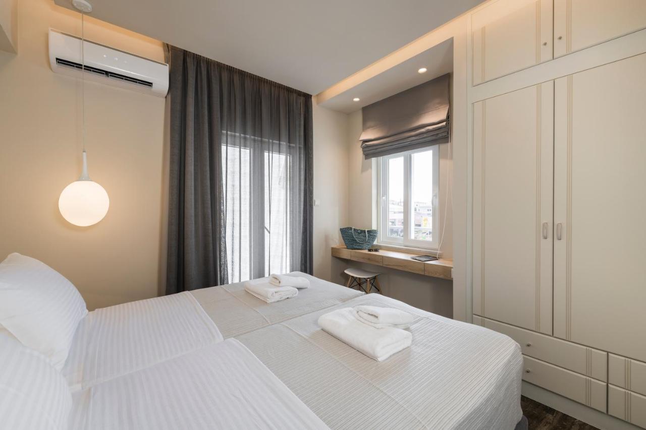 Sun Ray Luxury Apartments Agia Marina Exteriér fotografie