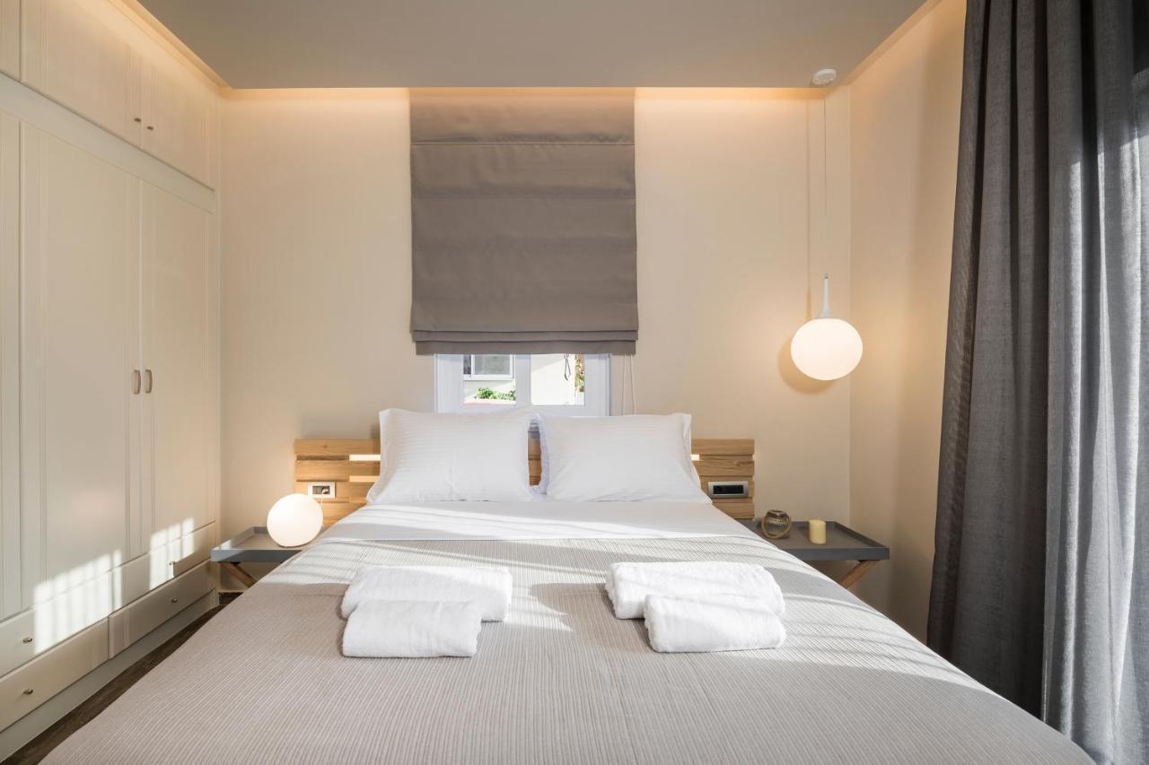 Sun Ray Luxury Apartments Agia Marina Exteriér fotografie