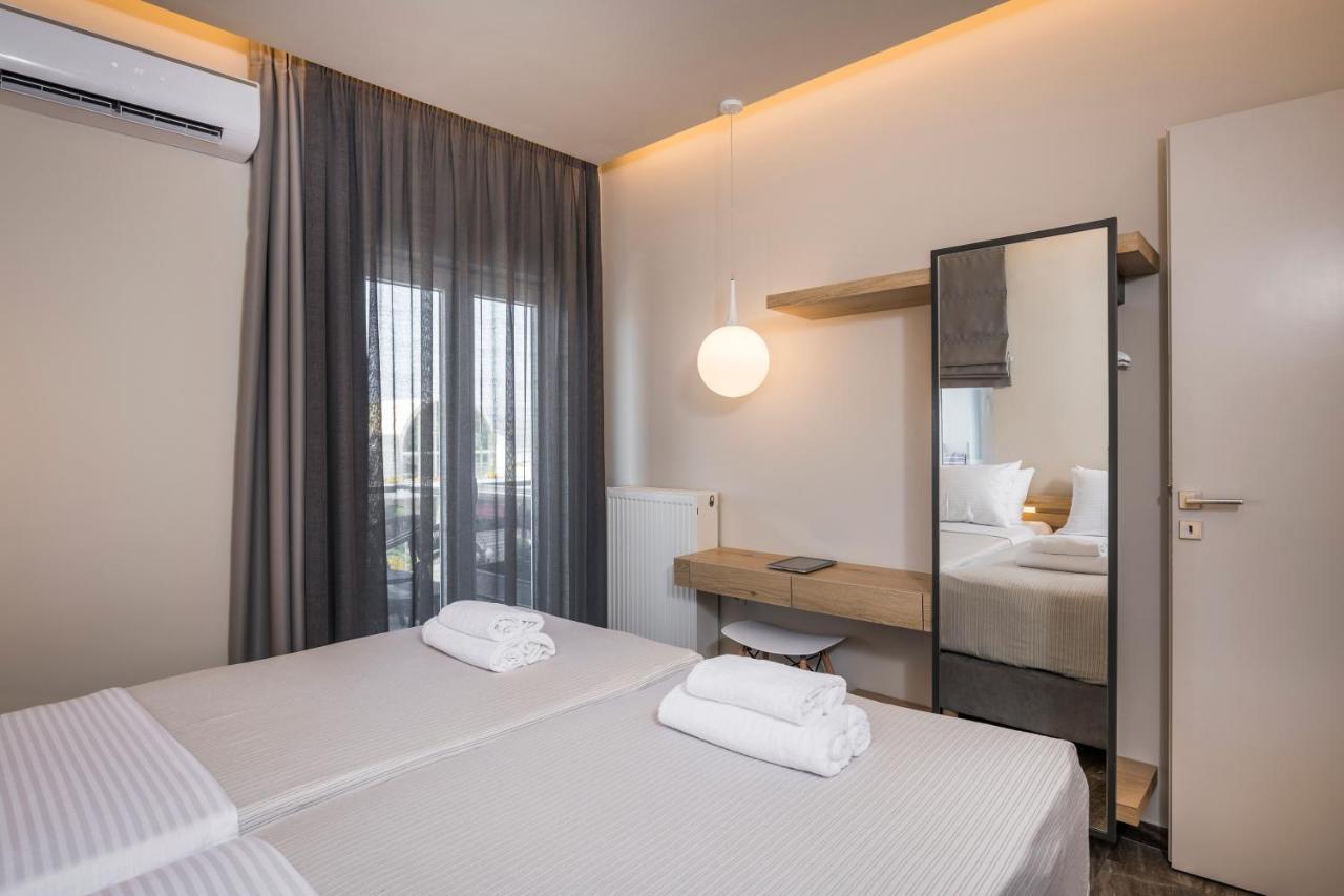Sun Ray Luxury Apartments Agia Marina Exteriér fotografie