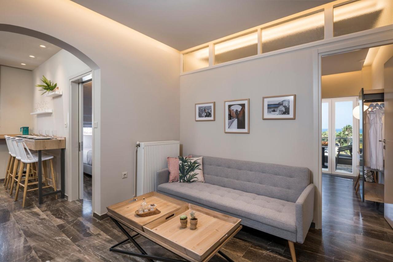 Sun Ray Luxury Apartments Agia Marina Exteriér fotografie